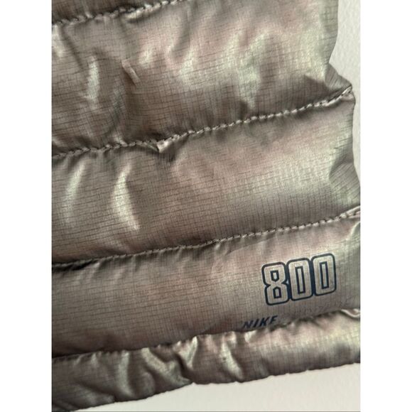 Nike Team USA Olympic Aeroloft Summit 800 Down Puffer Jacket Silver Womens Small - Picture 6 of 7